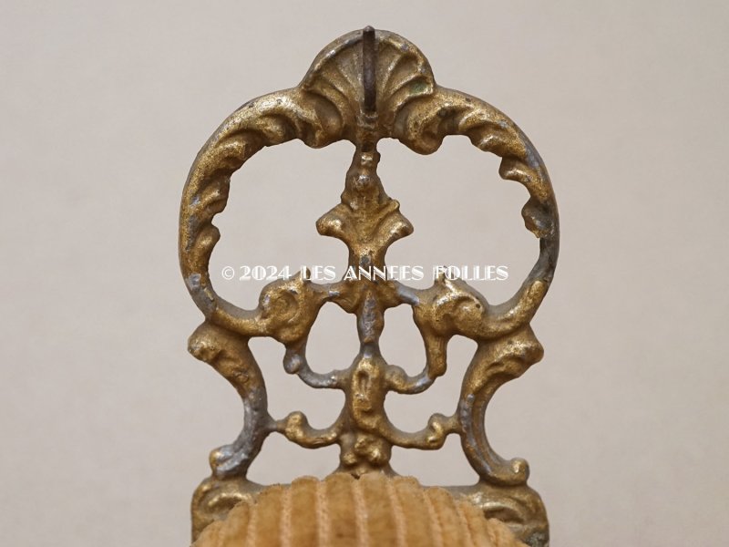 画像4: アンティーク 懐中時計用 椅子型 ジュエリースタンド 