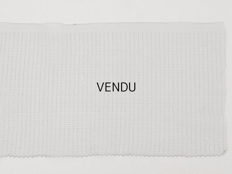 画像8: アンティーク ドット入り 幅広 チュールレース 黒 0.9m 幅29.5cm