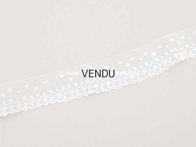 画像8: 19世紀 アンティーク ニードルレース アランソンレース 1.07m 4.4cm幅『ポワン・ダランソン（アランソン）』 