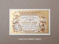 アンティーク パフュームラベル TRIPLE EXTRAIT CONCENTRE - CLAUDIUS LUBIN -