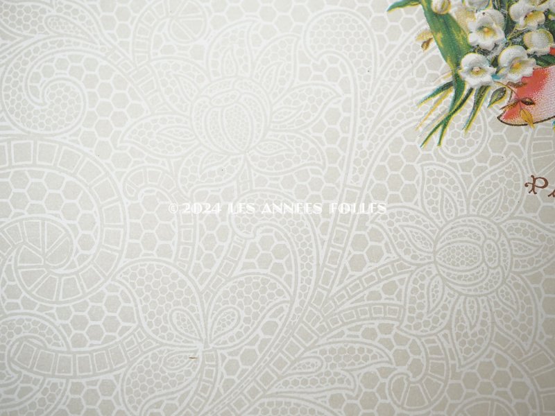 画像3: アンティーク 鈴蘭のソープラベル SAVON OLGALIA AU MUGUET - VICTOR VAISSIER -
