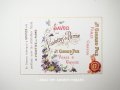 アンティーク 菫のソープラベル SAVON VIOLETTES DE PARME - JN.GIRAUD FILS GRASSE PARIS -
