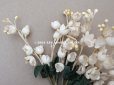 画像2: アンティーク 鈴蘭の布花 (2)