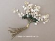 画像1: アンティーク 鈴蘭の布花 (1)