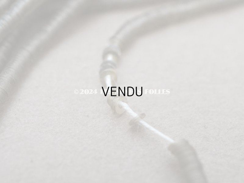 画像4: 1900年頃 アンティーク ゼラチン製 極小1.5mm スパンコール シルバー