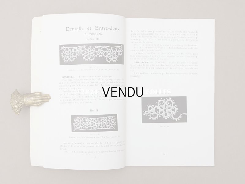 画像6: アンティーク タティングレースの本 LA FRIVORITE カルティエ・ブレッソン - CARTIER-BRESSON PARIS-