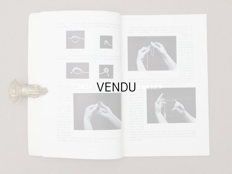 画像4: アンティーク タティングレースの本 LA FRIVORITE カルティエ・ブレッソン - CARTIER-BRESSON PARIS-