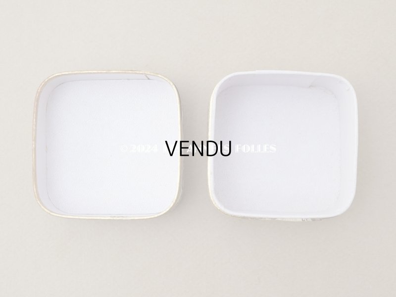 画像8: アンティーク パウダーボックス 薔薇のガーランド＆蝶々 POUDRE DE RIZ - PFELIX POTIN PARIS -