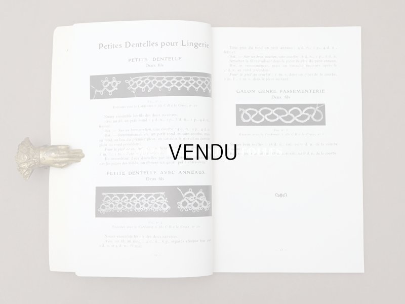 画像5: アンティーク タティングレースの本 LA FRIVORITE カルティエ・ブレッソン - CARTIER-BRESSON PARIS-