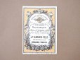 画像1: アンティーク パフュームラベル VINAIGRE BALSAMIQUE - JN.GIRAUD FILS - (1)