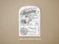 アンティーク パフュームラベル BANDOLINE AUX FLEURS - JN.GIRAUD FILS -