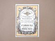 画像2: アンティーク パフュームラベル VINAIGRE BALSAMIQUE - JN.GIRAUD FILS - (2)