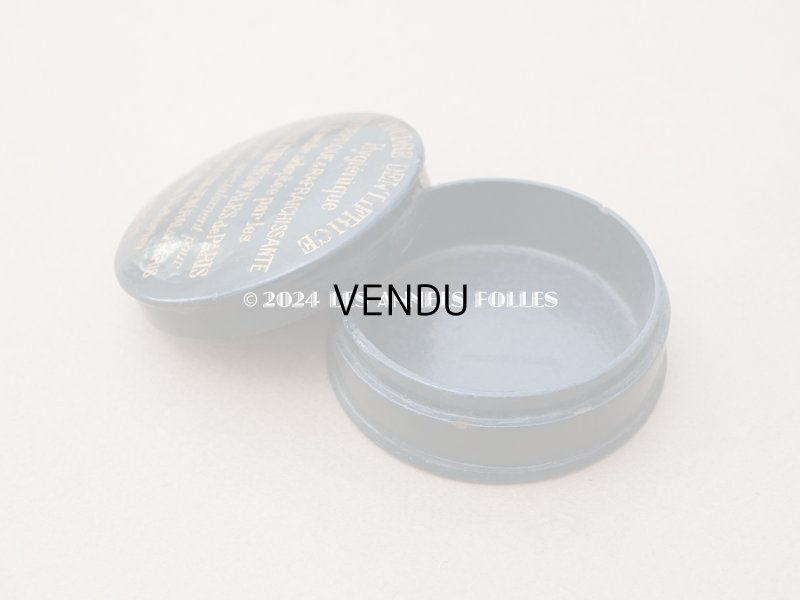 画像5: 19世紀 ナポレオン3世時代 アンティーク パピエマシェのボックス POUDRE DENTIFRICE