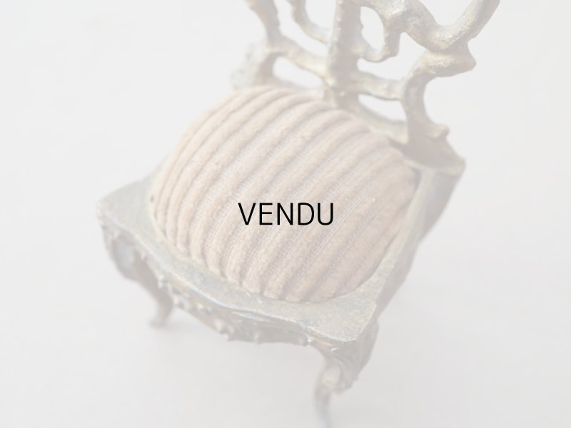 画像5: アンティーク 懐中時計用 椅子型 ジュエリースタンド 