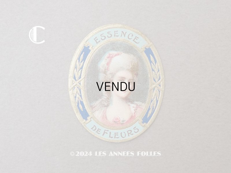 画像6: アンティーク パフュームラベル マリーアントワネット