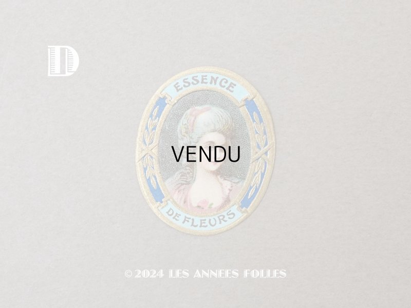 画像8: アンティーク パフュームラベル マリーアントワネット