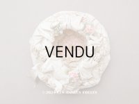 アンティーク ロココモチーフ付 シルク製 オモニエール マリアージュ