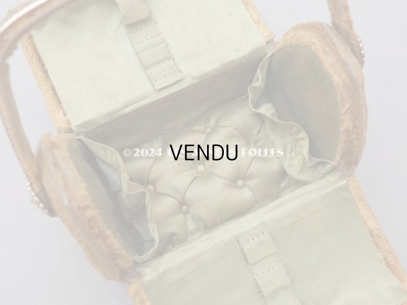 画像15: 1900年頃 アンティーク 貴婦人のバッグ ベルベット＆シルククッション 