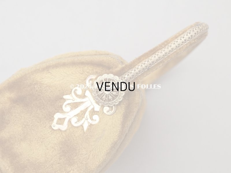 画像9: 1900年頃 アンティーク 貴婦人のバッグ ベルベット＆シルククッション 