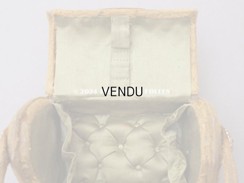 画像16: 1900年頃 アンティーク 貴婦人のバッグ ベルベット＆シルククッション 