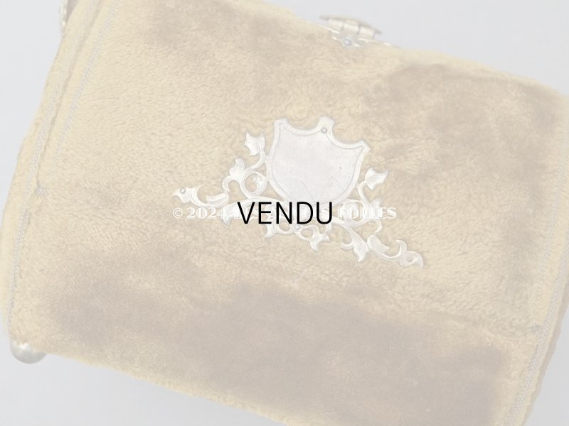 画像6: 1900年頃 アンティーク 貴婦人のバッグ ベルベット＆シルククッション 