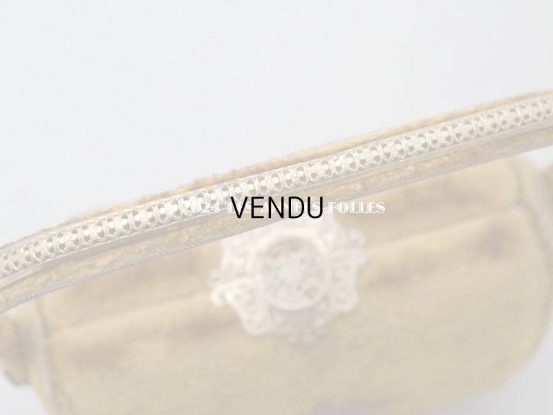 画像11: 1900年頃 アンティーク 貴婦人のバッグ ベルベット＆シルククッション 