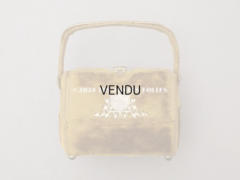 画像5: 1900年頃 アンティーク 貴婦人のバッグ ベルベット＆シルククッション 