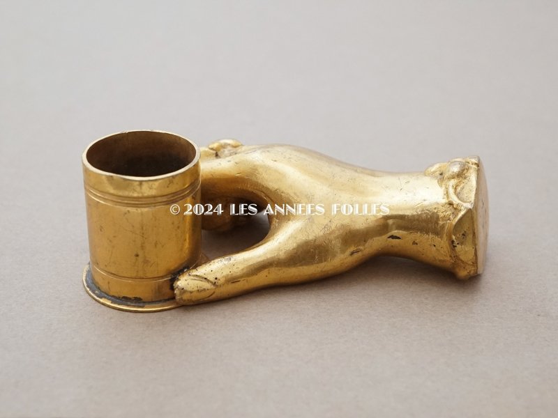 画像9: アンティーク ハンドモチーフのキャンドルホルダー