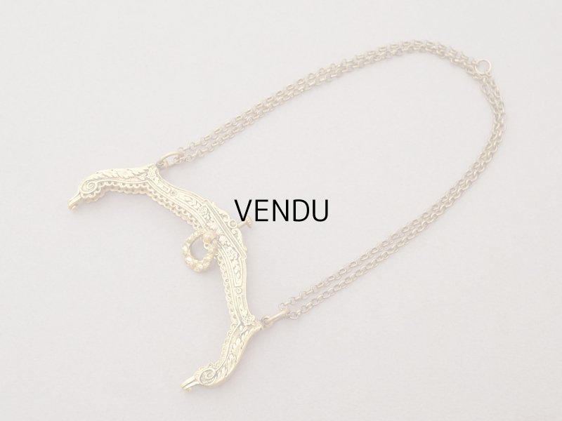 画像6: 1900年頃 アンティーク 小さなバッグのがま口