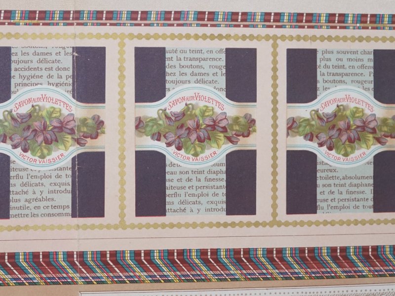 画像7: 19世紀末 アンティーク パフュームリーのパッケージデザイン画 - VICTOR VAISSIER PARIS -
