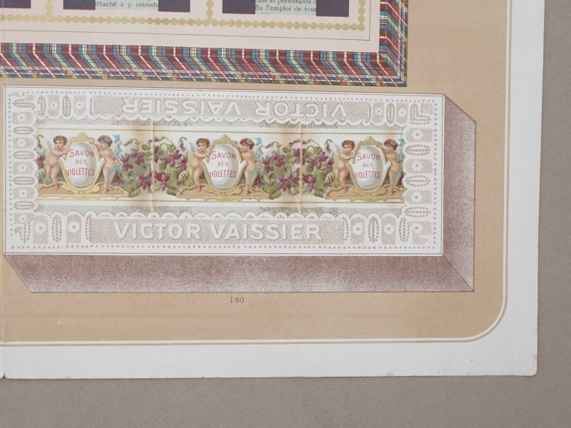 画像5: 19世紀末 アンティーク パフュームリーのパッケージデザイン画 - VICTOR VAISSIER PARIS -