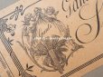 画像2: 1900年頃 アンティーク グローブ用 天使の紙袋 GANTS LAVABLES SAMARITAINE - GRANDS MAGASINS DE LA SAMARITAINE - (2)