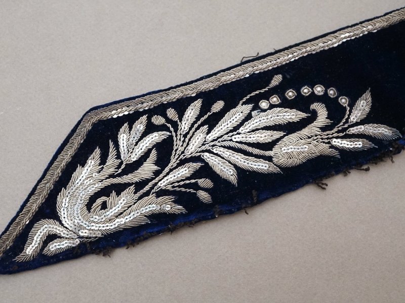 画像6: *蚤の市セット*19世紀 刺繍パーツ 2点セット