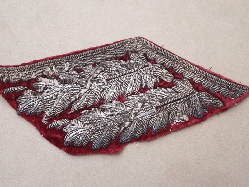 画像5: *蚤の市セット*19世紀 刺繍パーツ 2点セット