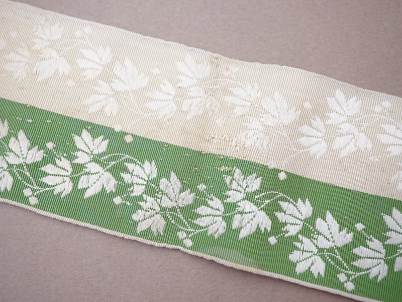 画像5: *蚤の市セット*19世紀末のシルクリボン4点のセット