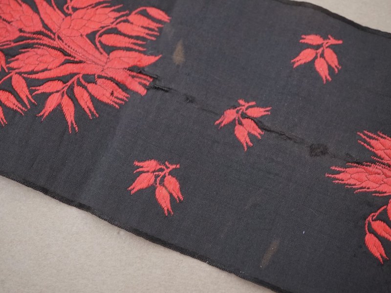 画像7: *蚤の市セット*19世紀末のシルクリボン4点のセット