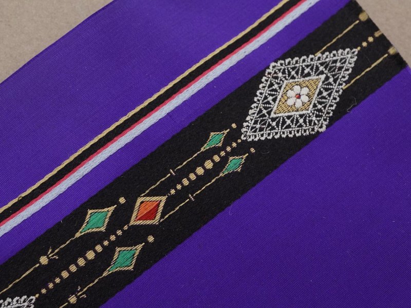 画像4: *蚤の市セット*19世紀末のシルクリボン4点のセット