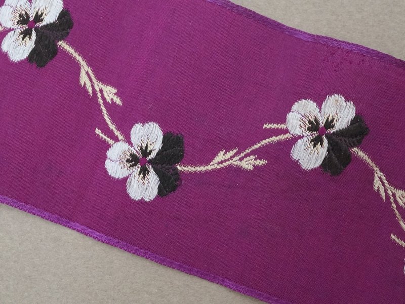 画像3: *蚤の市セット*19世紀末のシルクリボン4点のセット