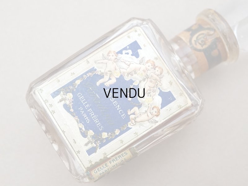 画像7: アンティーク 天使のパフュームボトル 香水瓶 ESSENCE  PARADISIA - GELLE FRERES PARIS -