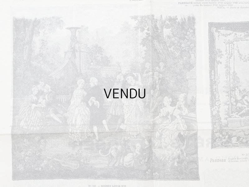 画像7: 1906年 アンティーク ルーブル百貨店 大きなカタログ 100×70cm PANNEAUX ET TABLEAUX EN IMITATION - GRANDS MAGASINS DU LOUVRE -