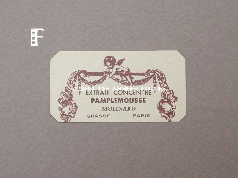 画像9: アンティーク 天使のパフュームラベル - MOLINARD -