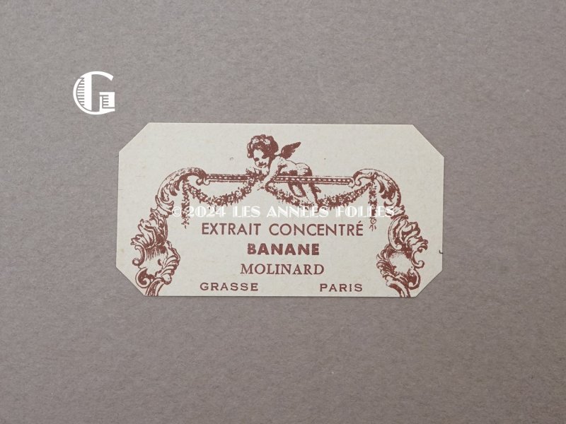 画像10: アンティーク 天使のパフュームラベル - MOLINARD -