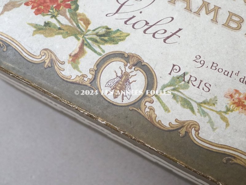 画像4: アンティーク ヴェルヴェヌのパフュームボックス ESSENCE VERVEINE AMBREE - VIOLET PARIS -