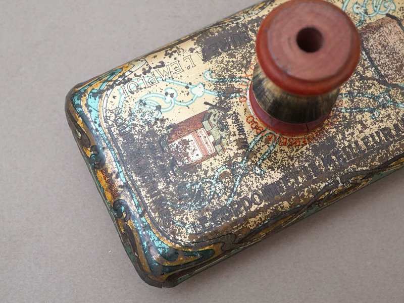 画像4: *蚤の市*糸メーカー『LA SOIE』のインクブロッター 糸巻きの持ち手 インク吸い取り器 アンティーク