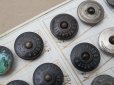 画像8: 1900年頃 アンティーク ワークウェア用 ボタンのサンプラー