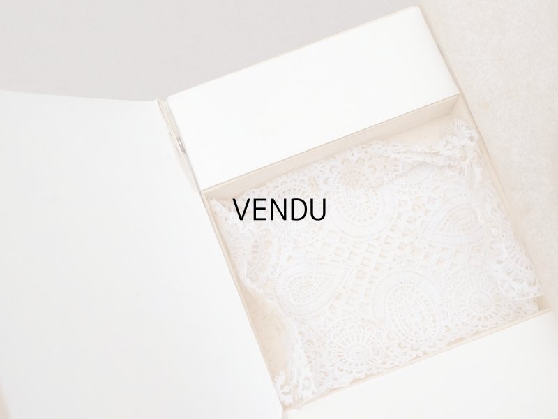 画像12: 1892年 アンティーク オリジナルボックス入り バテムのドラジェボックス ピンクのリボン&レースペーパー