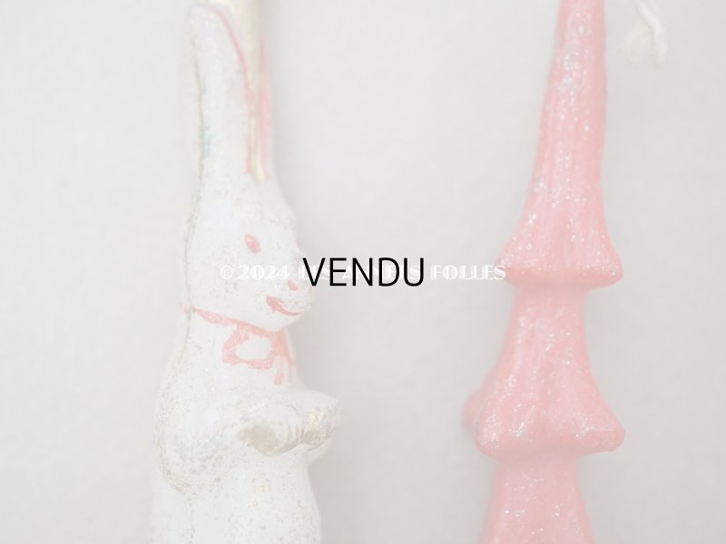 画像8: 1900年頃 アンティーク クリスマス用 キャンドル 4点セット