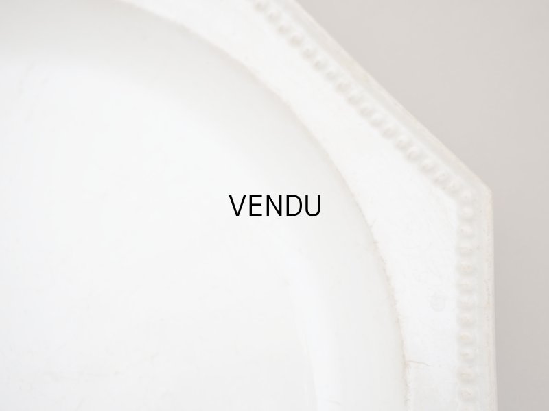 画像8: 1820年頃 アンティーク 大皿 オクトゴナル プレート 29cm - GIEN - 