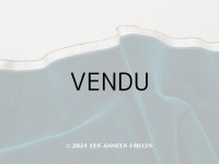 19世紀末 アンティーク シルク製 ベルベット 生地 ブルーグリーン ファブリック 45×100cm　