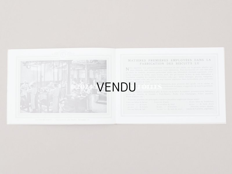 画像6: 1910年頃 アンティーク『LU』パンフレット - LEFEVRE-UTILE -